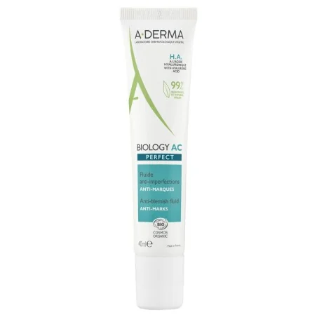 A-Derma Biology AC Perfect Fluide Anti-Imperfections Anti-Marques – 40ml – Couleur naturelle et soin éclatant