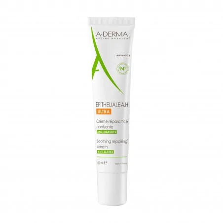 A-Derma Epitheliale A.H Ultra Crème réparatrice apaisante anti-marques 40 ML – Couleur naturelle et soin éclatant