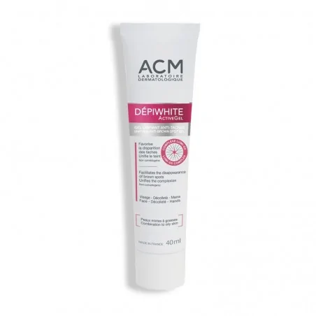 ACM Depiwhite Activgel gel unifiant anti-taches 40ml – Couleur naturelle et soin éclatant