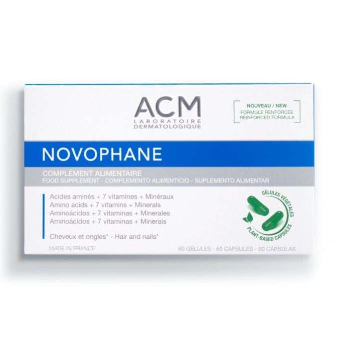 ACM NOVOPHANE ONGLES ET CHEVEUX 60 GELULES – Couleur naturelle et soin éclatant