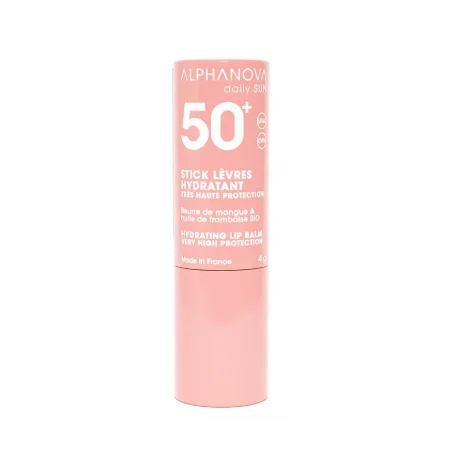 ALPHANOVA Stick lèvres hydratant SPF 50+