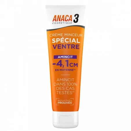 Anaca3 Crème Minceur Spécial Ventre 150 ml – Couleur naturelle et soin éclatant