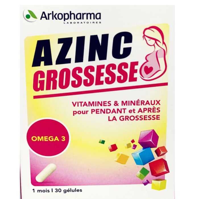 ARKOPHARMA AZINC GROSSESSE 30 GELULES – Couleur naturelle et soin éclatant