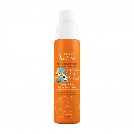 AVENE SOLAIRE SPRAY SPF 50+ ENFANT 200ml – Couleur naturelle et soin éclatant