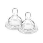 AVENT 2 Tétine En Silicone classic+ – Couleur naturelle et soin éclatant