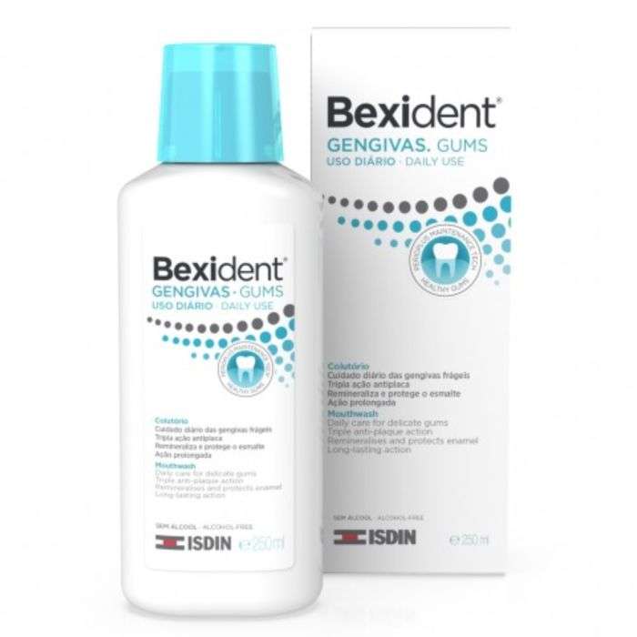 BEXIDENT BAIN DE BOUCHE DAILY USE GENGIVAS 250 ML – Couleur naturelle et soin éclatant