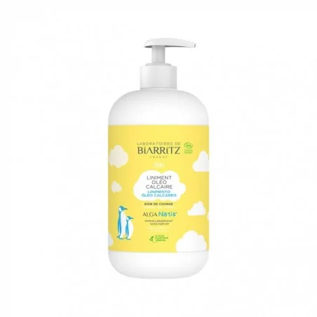 BIARRITZ ALGA NATIS LINIMENT OLÉO-CALCAIRE CERTIFIÉ BIO 500ml – Couleur naturelle et soin éclatant