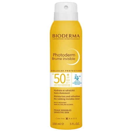 BIODERMA PHOTODERM BRUME INVISIBLE 150ml SPF 50 – Couleur naturelle et soin éclatant