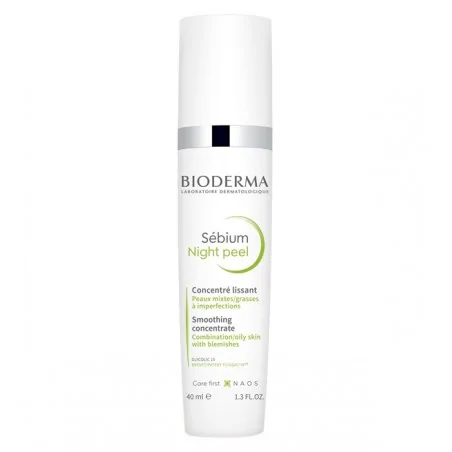 Bioderma Sébium Night Peel 40ml – Couleur naturelle et soin éclatant