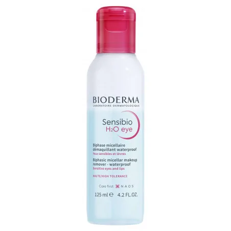 BIODERMA Sensibio H2O yeux 125ML – Couleur naturelle et soin éclatant