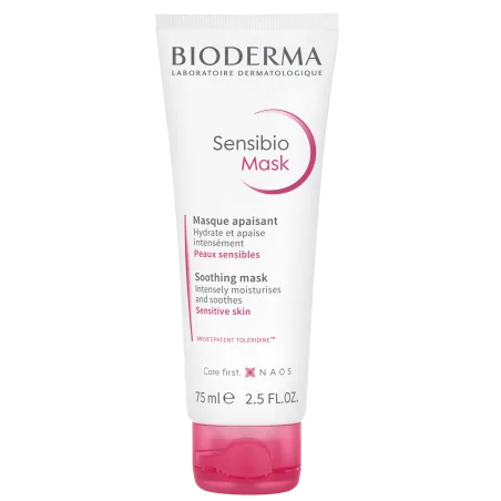 Bioderma Sensibio Mask Masque Apaisant 75 ml – Couleur naturelle et soin éclatant