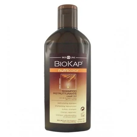BIOKAP NUTRICOLOR SHAMPOING RESTRUCTURANT 200ML – Couleur naturelle et soin éclatant