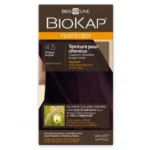 BIOKAP Nutricolor 4.5 Châtain acajou – Couleur naturelle et soin éclatant