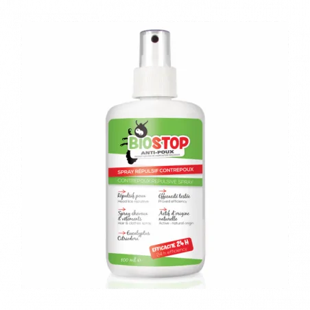 BIOSTOP SPRAY RÉPULSIF ANT POUX 100 ML