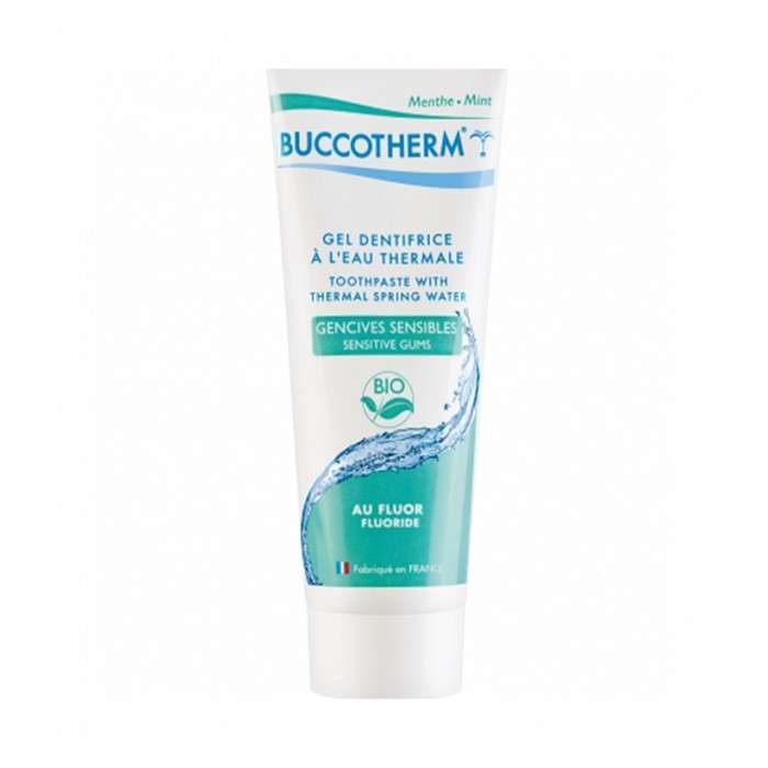 BUCCOTHERM GEL DENTIFRICE GENCIVES SENSIBLES BIO AVEC FLUOR 75 ML