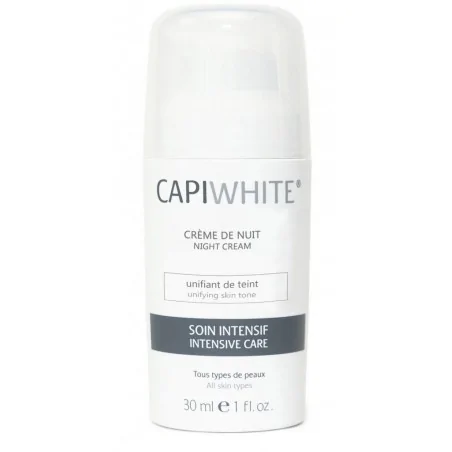 CAPIDERMA Capiwhite soin depigmentant 30 ML – Couleur naturelle et soin éclatant