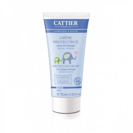 CATTIER CREME PROTECTRICE POUR LE CHANGE 75ML – Couleur naturelle et soin éclatant