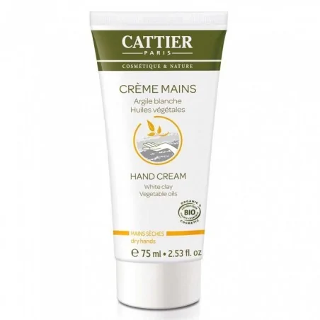 CATTIER CREME MAINS SECHES 75ML – Couleur naturelle et soin éclatant
