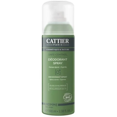 Cattier DEODORANT SPRAY - SAFE-CONTROL 100ml – Couleur naturelle et soin éclatant