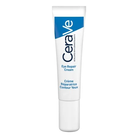 CeraVe Crème Réparatrice Contour des Yeux 14ml – Couleur naturelle et soin éclatant