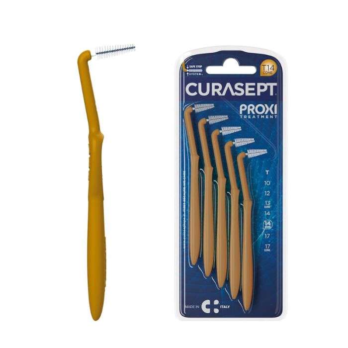CURASEPT PROXI ANGLE BROSSE INTERDENTAIRE T14 CONE – Couleur naturelle et soin éclatant