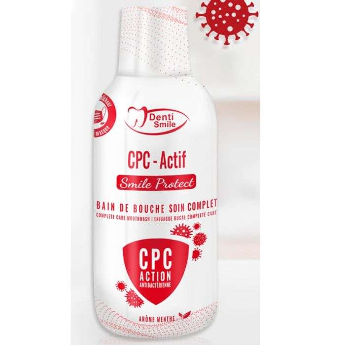 DENTI SMILE CPC ACTIF BAIN DE BOUCHE