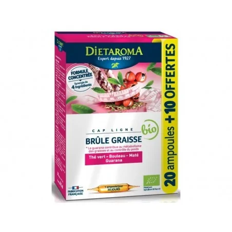DIETAROMA CAP LIGNE BRULE GRAISSE 30 AMPOULES – Couleur naturelle et soin éclatant