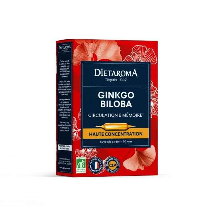 DIETAROMA C.I.P. GINKGO BILOBA – Couleur naturelle et soin éclatant