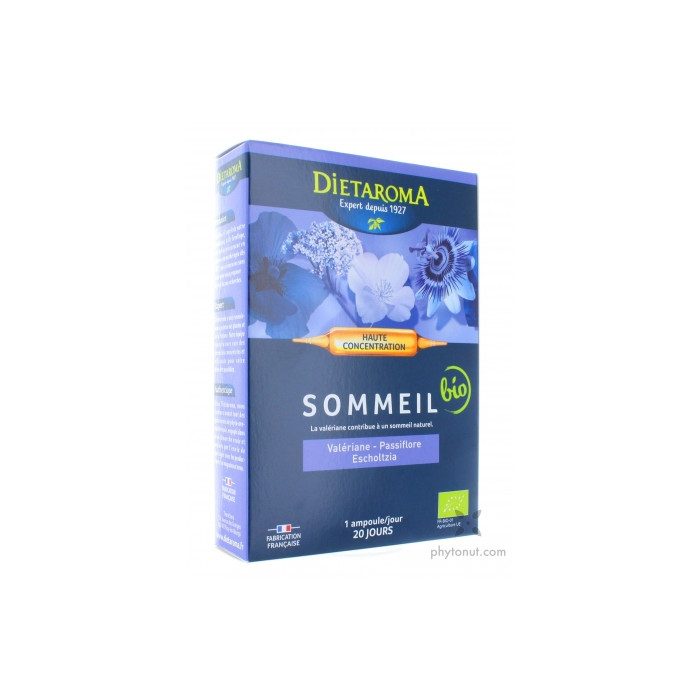DIETAROMA C.I.P. SOMMEIL BIO 20 AMPOULES – Couleur naturelle et soin éclatant