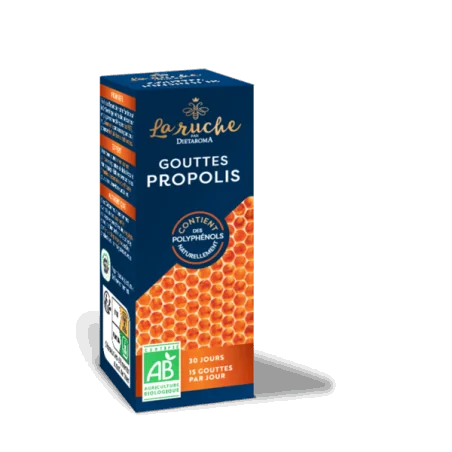 Dietaroma Gouttes Propolis bio - 15 ml – Couleur naturelle et soin éclatant