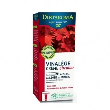 Dietaroma vinalège crème circulior bio 100ml – Couleur naturelle et soin éclatant