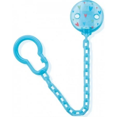 DODIE ATTACHE SUCETTE CHAINETTE Bleu – Couleur naturelle et soin éclatant