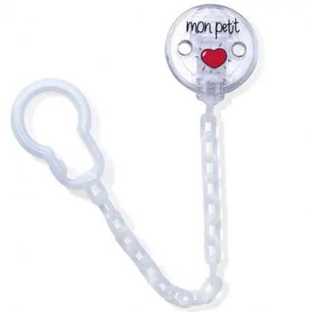 DODIE ATTACHE-­‐SUCETTE CHAINETTE TRANSPARENT – Couleur naturelle et soin éclatant