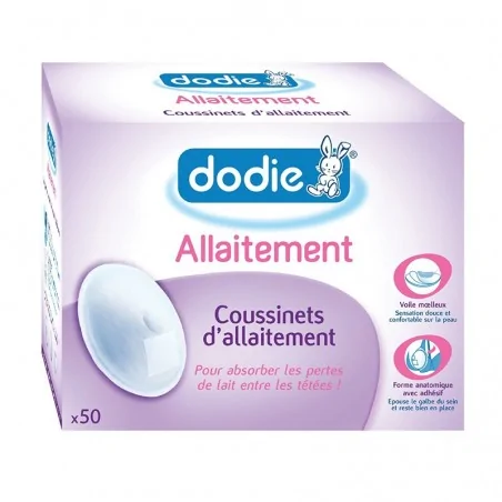 DODIE COUSSINET D'ALLAITEMENT JOUR X50 – Couleur naturelle et soin éclatant