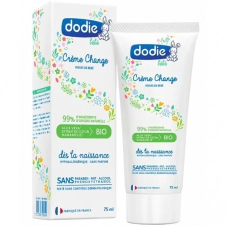 DODIE Crème de Change 75 ml – Couleur naturelle et soin éclatant