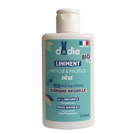 Dodie Liniment Bio Nettoie et Protege 120ml – Couleur naturelle et soin éclatant