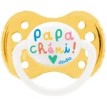 DODIE Sucette A15 +6M PAPA CHÉRI – Couleur naturelle et soin éclatant