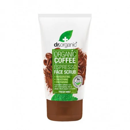 DR. ORGANIC GOMMAGE POUR LE VISAGE AU CAFE 125 ML