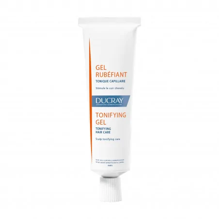 Ducray Tonique capillaire GEL RUBEFIANT 30 ml – Couleur naturelle et soin éclatant