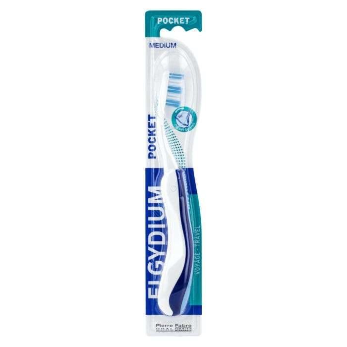 ELGYDIUM BROSSE A DENTS POCKET MEDIUM