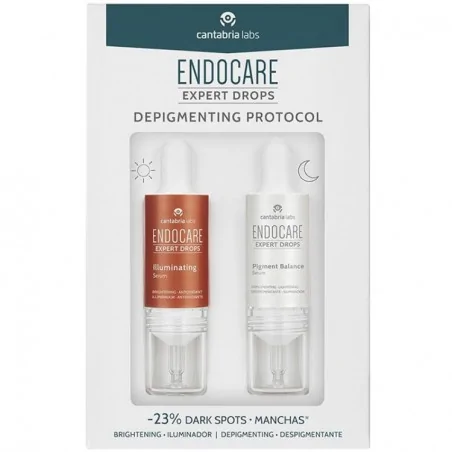 Endocare Expert Drops Depigmenting Protocol 2x10ml – Couleur naturelle et soin éclatant