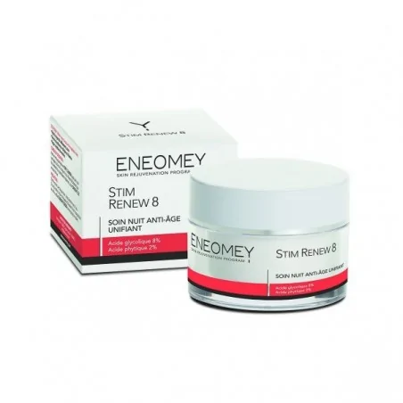 ENEOMEY STIM RENEW 8 SOIN NUIT ANTI-AGE UNIFIANT 50ML