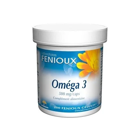 Fenioux omega 3 200 gĂ©lules â Couleur naturelle et soin Ă©clatant