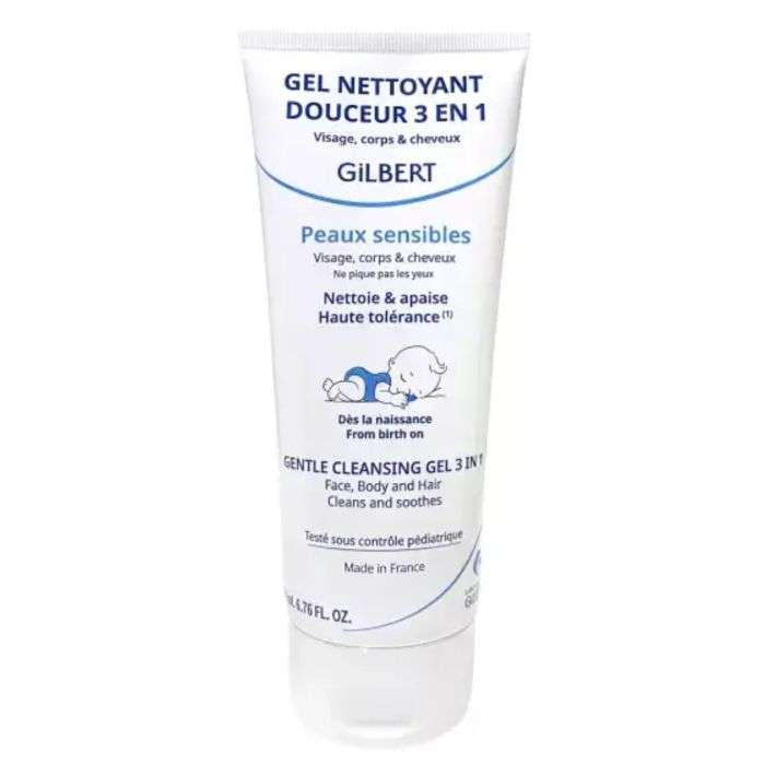 GILBERT GEL NETTOYANT DOUCEUR 3 EN 1 200 ML – Couleur naturelle et soin éclatant