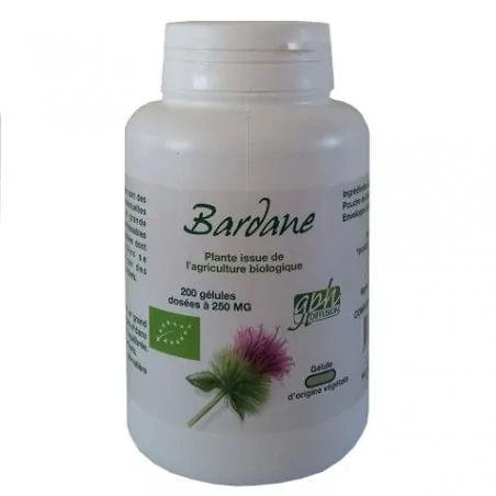GPH diffusion BARDANE Bio 200 GELULES – Couleur naturelle et soin éclatant