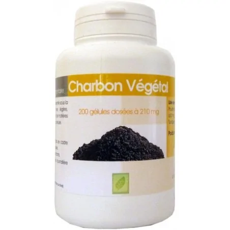 GPH diffusion CHARBON VEGETAL 200 gélules – Couleur naturelle et soin éclatant
