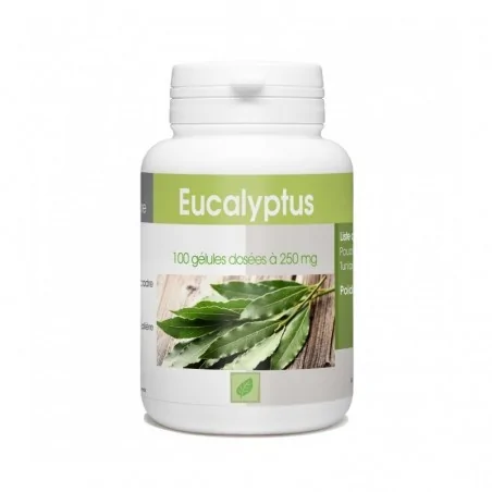 GPH DIFFUSION EUCALYPTUS - 100 GÉLULES À 250 MG – Couleur naturelle et soin éclatant