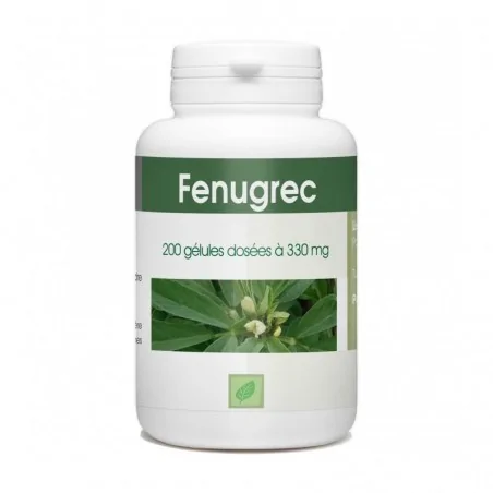 GPH DIFFUSION FENUGREC - 330 MG - 200 GÉLULES – Couleur naturelle et soin éclatant