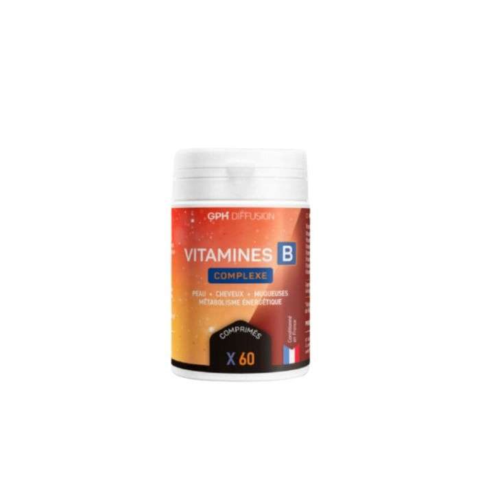 GPH VITAMINE B COMPLEXE 60 COMPRIMES – Couleur naturelle et soin éclatant