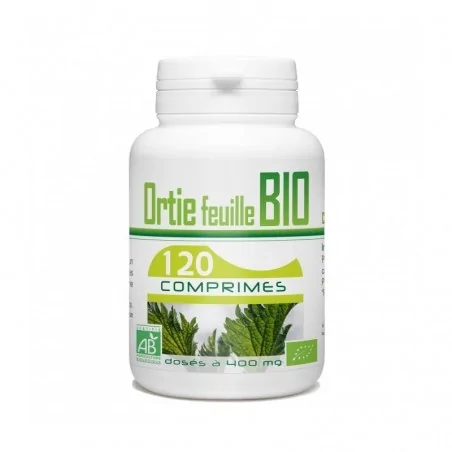 GPH DIFFUSION ORTIE FEUILLE BIO - 120 COMPRIMÉS À 400 MG – Couleur naturelle et soin éclatant